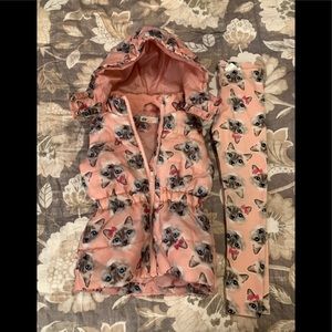 Girls H&M Kitty Print set 7-8 yrs old